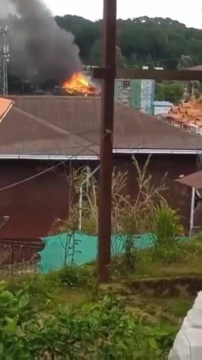 Civilian POV of Ta'ang National Liberation Army (TNLA) Clashing with the Myanmar Army in the Mandalay area (Mogok and Kyaukme) (Late June)