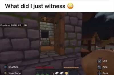 Minecraft villagers