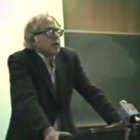 Bernie Sanders spoke at the University of Vermont about his excitement at watching Castro's communist revolution against 