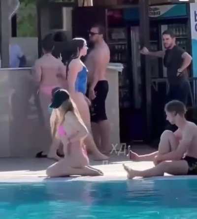 twerking near families