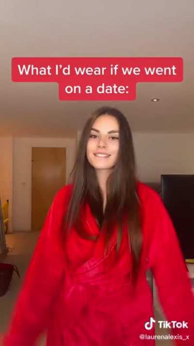 What she'd wear on a date