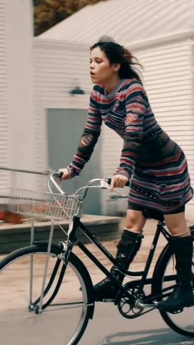 Jenna Ortega Riding
