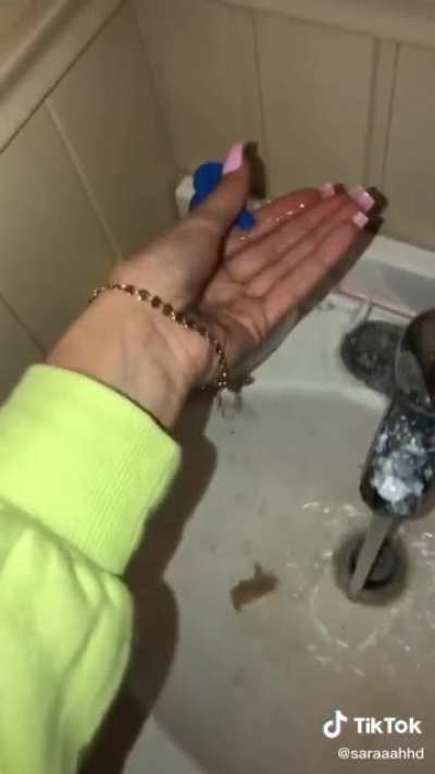 Needing to pee at a frat house be like