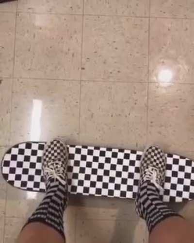 Socks, check. Shoes, check...