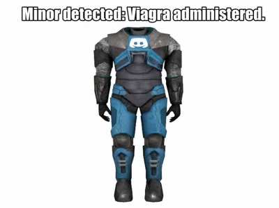 Discord admin's HEV suit be like: