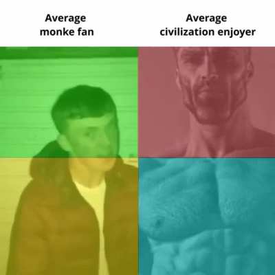 ooh ooh aah aah reject civilization