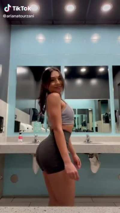 Proud of her ass