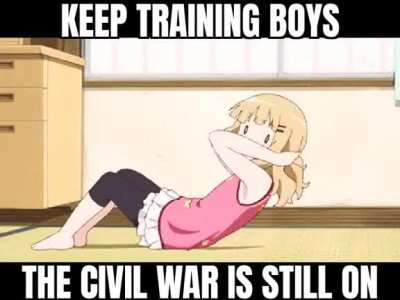 Stay in shape boys