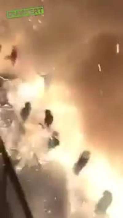 ha ha firework go boom