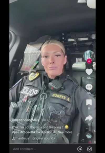 Federal way Washington cop’s TikTok video that got her only 10-hour suspension without pay. After the video was picked up by the media