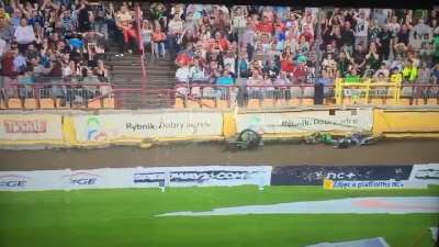 Krystiana Rempały's Fatal Crash @ Speedway Ekstraliga 2016