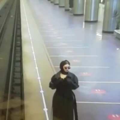 В Москве на станции метро «Котельники» пришла весна