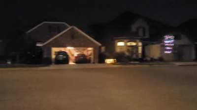 Going for a walk in my neighborhood in Leander, Texas. We do everything bigger in Texas.