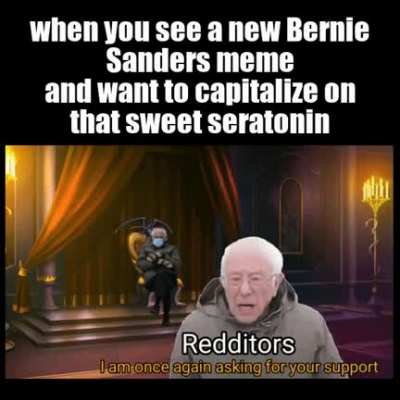 Bernie's throne room