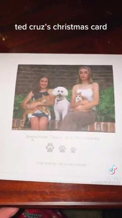 Ted Cruz Christmas Card