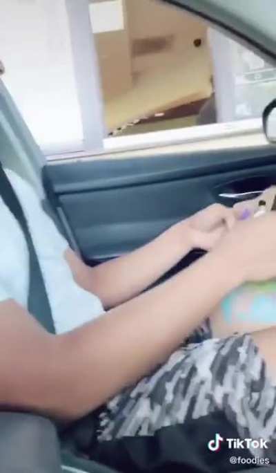 Fart spray in the Taco Bell drive thru