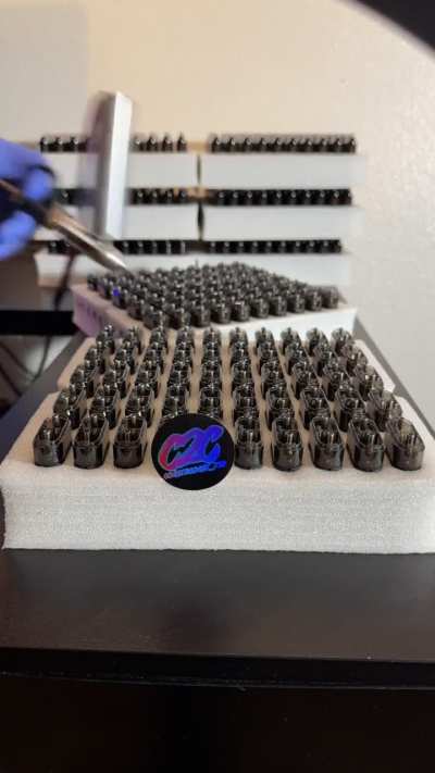 This new filling gun makes filling pens so much easier 🔥 400 pens 2 grams each 16 flavors done in 3-4 hrs solo