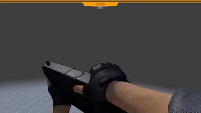 My Glock on pistol round vs their Glock on pistol round