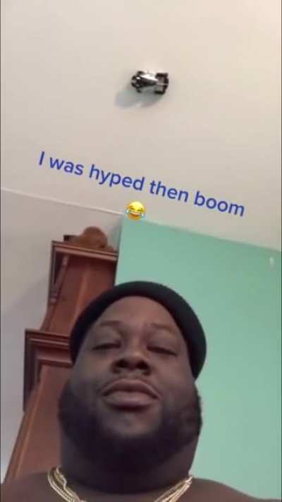I was hyped