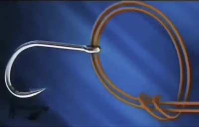How to make an easy fishing knot