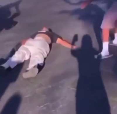 Man get smacked and robbed during a sideshow