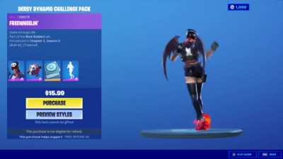 Is it just me or does the new Freewheelin emote sound just like Plastic Love?