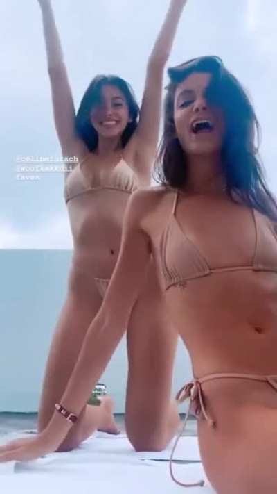 With a friend