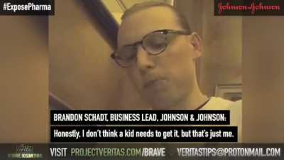 BREAKING PART 3: Johnson & Johnson: Children Don’t Need the ‘F*cking’ COVID Vaccine Because There Are ‘Unknown Repercussions Down the Road’ … Want to ‘Punish’ Unvaccinated Adults and Turn Them Into ‘Second-Grade Citizens’ for Not Complying with Mandat