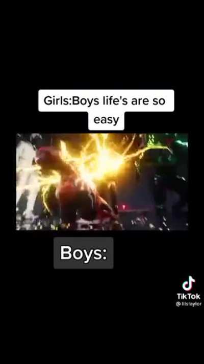 Girls have easy life😭😭😭