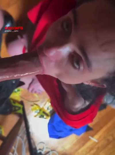 Amateur Babe Big Dick Blowjob Deepthroat Homemade OnlyFans Porn GIF by alreadygone47