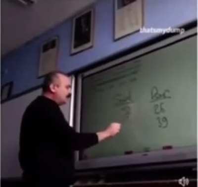 Teacher so so happy that students found the answer