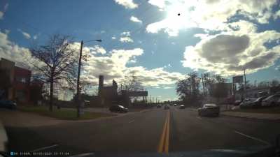 Car passes in oncoming lane while I'm making a signaled left turn and almost kills me