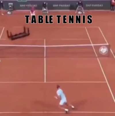 What we do when we play lawn tennis