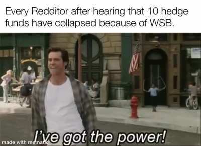 I’ve got the power!