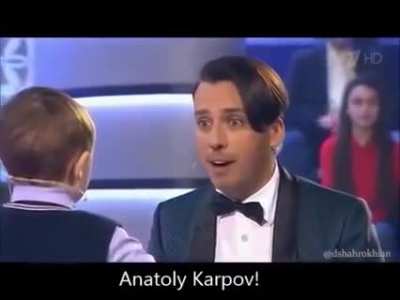 Kid chess prodigy VS……?