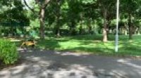 Dystopian robot terrifies park goers in Bishan Park