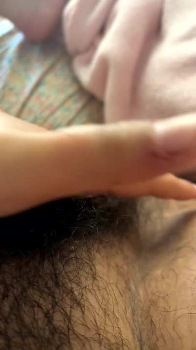 Edging before work makes me extra messy
