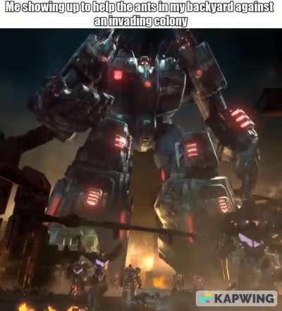 Metroplex heeds the call of the last Ant Queen