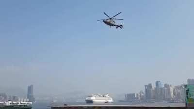 Camera's frame rate matches helicopter's rotor