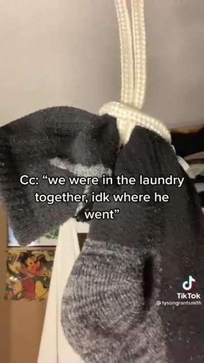 Where are the goddamn socks?!