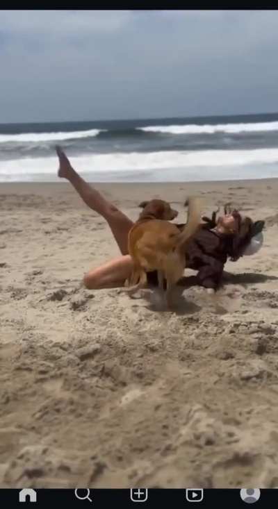 Beach dance
