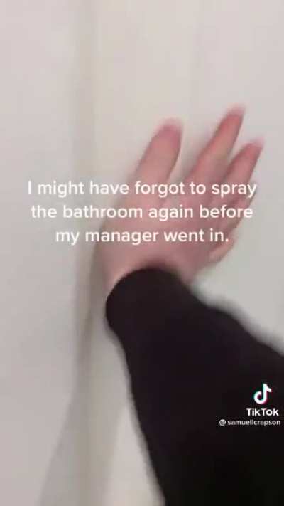 Oh god, the smell