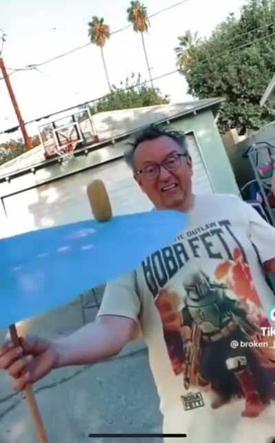 That smile at the end... (Plus, Nic Cage Pillow)