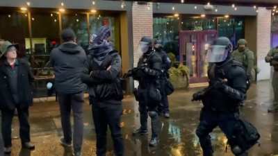 The smallest slight by the police: 