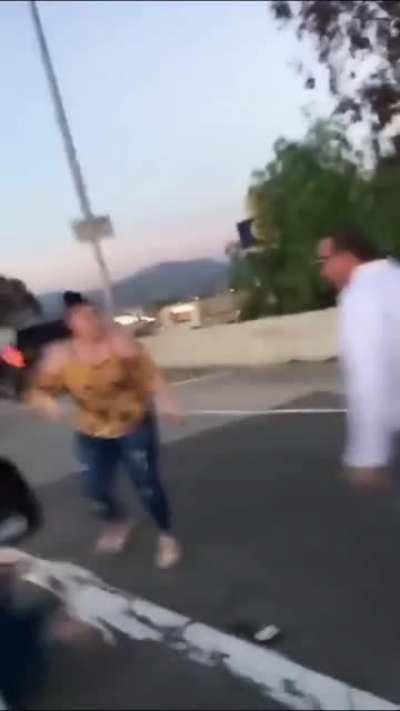 Epic showdown between a latino family and racist one.