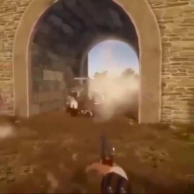 17th Century war hero leads his men into battle