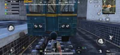 Cool glitch in beta pubg mobile