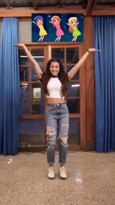 Rashmika - I find her so cute in dancing