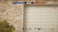 Me and my friend knifed out as much of garage wall on house as we could