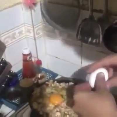 Just making fried rice